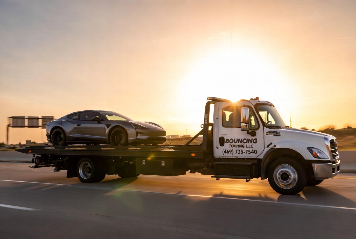 Flatbed towing in Dallas Texas